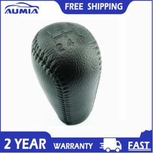 Perilla de cambio de marchas de cuero PU Fortuner de 5 velocidades para Toyota Hilux MK6 MK7 2004-2018 M - Imagen 1 de 7
