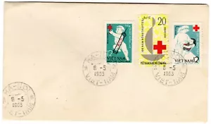1963 May 8th. Commemorative Cover. Red Cross Centenary. - Picture 1 of 2
