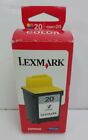 Genuine Lexmark 20 Tri-Color Ink Cartridge 15M0120 Factory Sealed New In Box