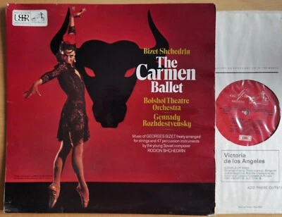 Rare Rozhdestvensky Bolshoi Bizet-Shchedrin Carmen Suite LP ASD 2448 TAS UK ED1 - Image 1 of 2