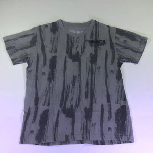 Black Jack Youth T-shirt Grey V-Neck Short Sleeve Shirt Large - Picture 1 of 8