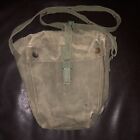 BRITISH ARMY EARLY 58 PATTERN PATT S6 GAS MASK RESPIRATOR BAG THE TROUBLES VGC R