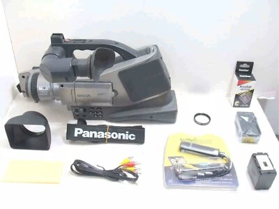 Panasonic AG-DVC7p Professional Mini DV Camcorder + Video Transfer Kit - Image 1 of 4