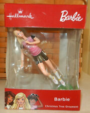 Hallmark Soccer Barbie Red Box Christmas Ornament 