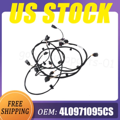 NEW Front Bumper-Wire Harness 4L0971095CS  For Audi Q7 2010 2011 2012 Foto 1 de 4