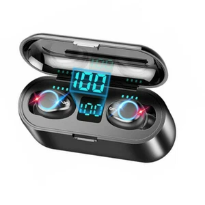 In-ear Bluetooth Wireless Headset Stereo Music Earphones Earbuds for iOS Android - Picture 1 of 13