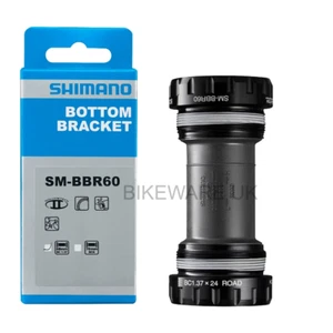 Boxed Shimano ULTEGRA/FC-CX70/105 SM-BBR60 BSA Hollowtech II Bottom Bracket 68mm - Picture 1 of 4