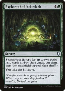 Explore the Underdark (232) Battle for Baldur's Gate CLB MTG Magic - Picture 1 of 1