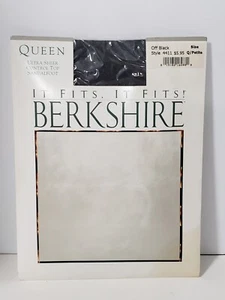 Pantimedias Berkshire Queen Petite Ultra Sheer Control Top Off Black para mujer 4411 - Imagen 1 de 4