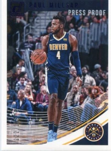 2018-19 DONRUSS PRESS PROOF /199 PAUL MILLSAP DENVER NUGGETS PARALLELS - P2215 - Picture 1 of 2