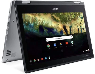 🔥BrandNew Acer Spin 2in1 11.6" HD Touchscreen Chromebook Celeron N3350/4GB/32GB - Image 1 of 3