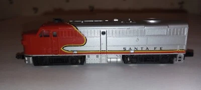 Model Power #7534 Alco FA-2 N Scale Santa Fe Locomotive Engine Tested - Image 1 of 4