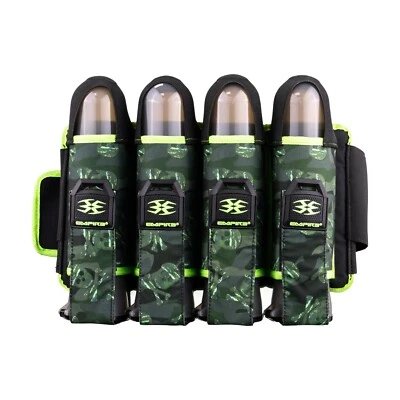 Empire Omega Paintball 4 Pod Harness Strap Pack CoLab Exclusive Skull Camo Green - Image 1 of 2