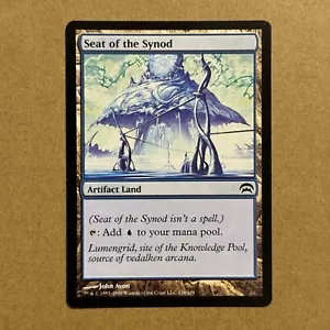 MTG ~ Seat of the Synod ~ PC1 Planechase ~ #136 English ~ Artifact Land ~ LP - Picture 1 of 11