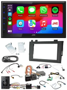 JVC Bluetooth 2DIN Lenkrad DAB USB Autoradio für VW Transporter T6.1 ab 2019 MIB - Bild 1 von 11