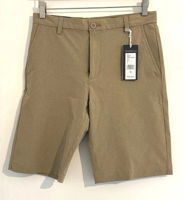 Vineyard Vines Breaker Performance Shorts Boys, Khaki, Size 16 Adjustable Waist - Image 1 of 2