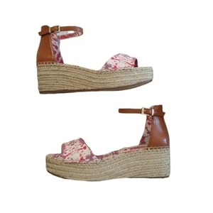 Kelly & Katie espadrille tie dye sandal 8.5 Boho Beachy - Picture 1 of 6