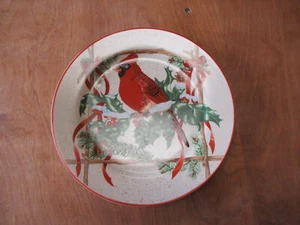 Block FESTIVE RIBBONS Salad Plate 8" 4 Asst 1 ea 7 available - Picture 1 of 6