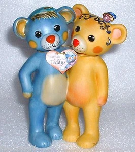 GOEBEL Rosina Wachtmeister Teddy Bär PEPPINO & CARLA stehen - Picture 1 of 1