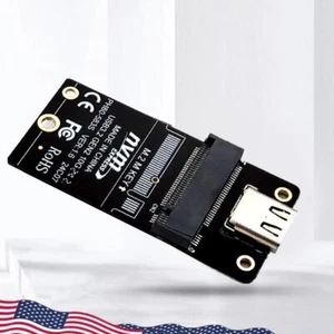 M.2 To Type-C HDD Case Adapter Board USB3.2 Support 2230 2242 2260 2280 Size SSD - Afbeelding 1 van 11