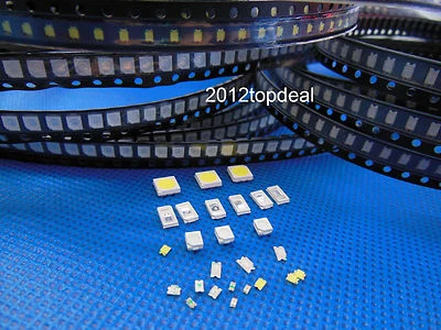 0603 0805 1206 3528 5630 5050 colorful SMD SMT LED light bright - Image 1 of 4