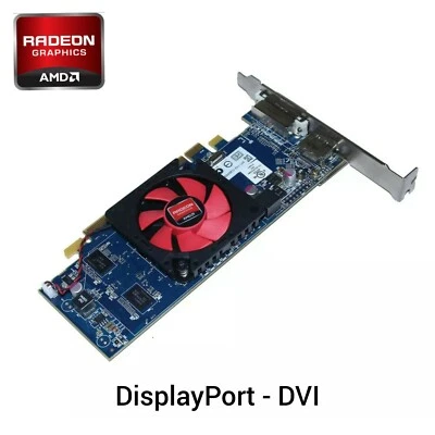 AMD Radeon HD 6450 1GB DP - DVI Full Height Video Card ATI-102-C26405 (b) - Image 1 of 4