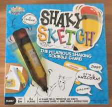Shaky Sketch, The Hilarious Scribble Game. 2+ players For Ages 6 & Up. BNIB .