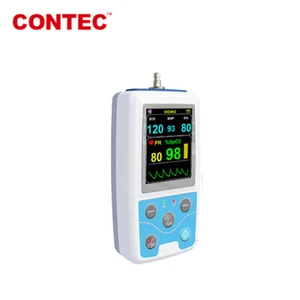 CONTEC PM50 CE 24h Vital Signs Patient Monitor NIBP SpO2 PR Holter + PC software - Picture 1 of 10