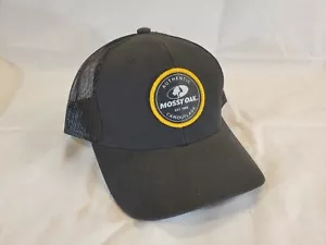 Mossy Oak Hat Cap Black Breathable Mesh Back Adjustable OSFM - Picture 1 of 9