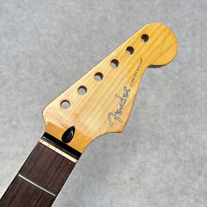 Guitar neck fender Stratocaster 22 frets maple rose wood Used 1#