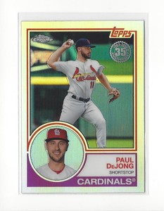 2018 Topps Chrome Baseball 1983 Topps Refractor Insert Singles - You Choose