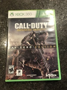 CALL OF DUTY ADVANCED WARFARE DAY ZERO EDITION  X-BOX XBOX 360 SYSTEM GAME - Picture 1 of 2