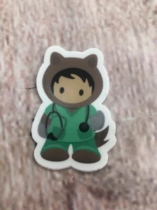 Autocollant sticker tête de sentier Astro Salesforce Health Cloud - Photo 1/3