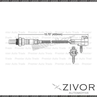 New WALKER Pre-Catalytic Oxygen Sensor Right For Chevrolet Blazer 4.3 LF6 6 Cyl - image 1 of 3
