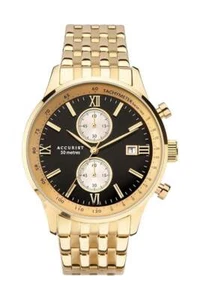 Accurist Gents Chronograph Bracelet Dress Watch 7403 - Picture 1 of 5