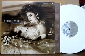 MADONNA Like A Virgin SIRE White Colored Vinyl LP Gold Stamped Promo SUPERB - Imagen 1 de 4