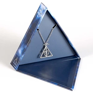 Harry Potter Deathly Hallows Gift Box with Spinning Deathly Hallows Necklace - Picture 1 of 4