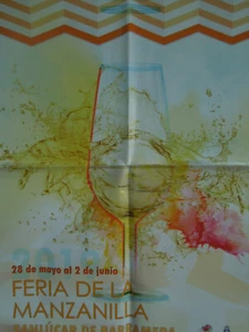 Affiche Espagne Sanlucar Feria De La Manzanilla 2019 - Picture 1 of 2