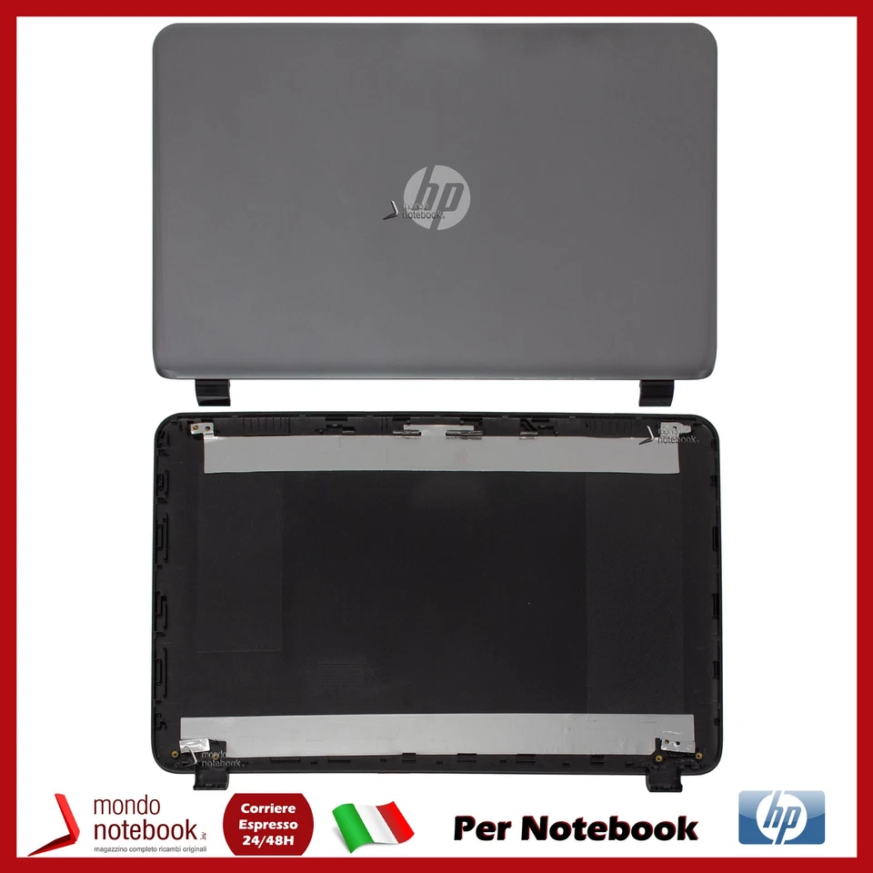 Scocca Superiore Cover LCD per HP 245 G3 250 G3 255 G3 256 G3 (GRIGIO CHIARO) - Immagine 1 di 1