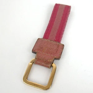 Authentic GUCCI  key ring canvas [Used] - Picture 1 of 12