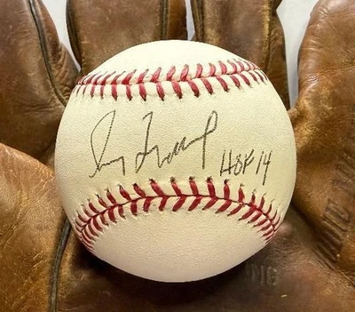 Greg Maddux Signed Autographed "HOF 14" Official Major League (OML) Baseball - Image 1 of 2