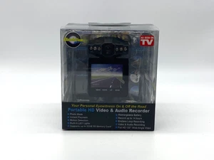 NUOVO Dash Cam Pro registratore video e audio HD portatile nero - Foto 1 di 4