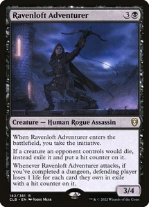 ~1x Ravenloft Adventurer x1 ~NM~ CLB Magic the Gathering MtG~ - Picture 1 of 1