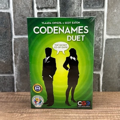 Codenames Duet Co-op Word Game for 2 Players Ages 11+ Detective Theme - Image 1 of 4