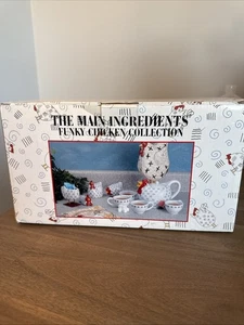 The Main Ingredients, 5-teiliges Funky Chicken Collection Teeservice, Neu im Karton - Bild 1 von 6