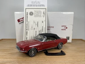 1/24 Danbury Mint 1967 Ford Mustang Convertible ! - Picture 1 of 20