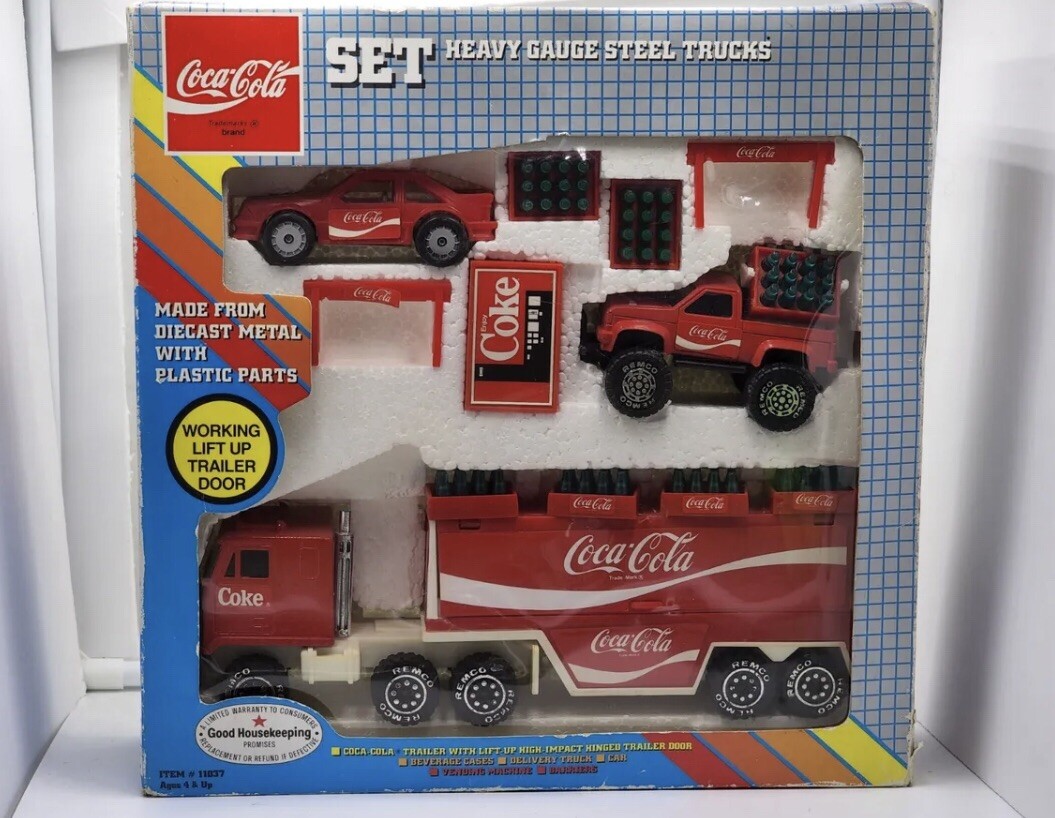 Coca-Cola ミニカーセット REMCO Remco Coca-Cola Diecast & Toy Vehicles for sale | eBay