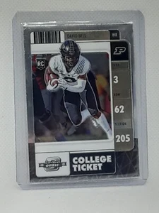 David Bell 2022 Chronicles Contenders Optic - RC #30 - Purdue Boilermakers - Picture 1 of 2