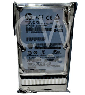 C8S58A 730702-001 HP MSA 600GB 10K RPM 6Gb/s Dual Port 2.5" SAS HDD Hard Drive - Image 1 of 2