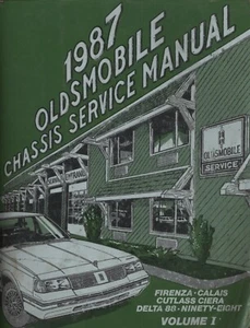 1987 Oldsmobile ~ Chassis Original GM Factory Service Manual ~ Volume 1 - Bild 1 von 1